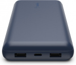 Belkin Power Bank 20K -varavirtalähde, 20 000 mAh, sininen