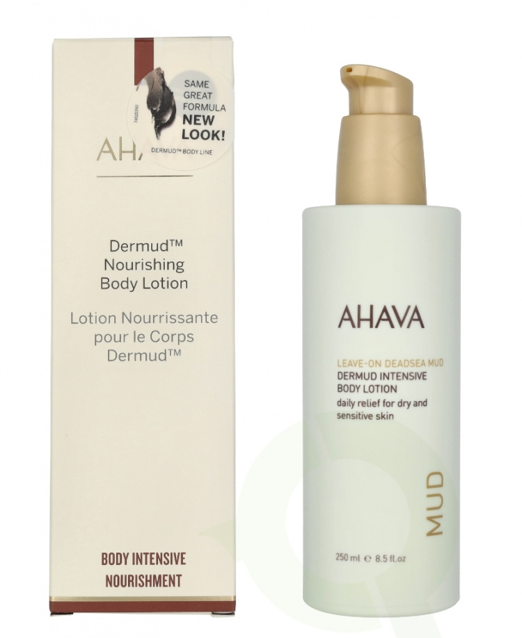 Ahava Deadsea Mud Dermud Intensive Body Lotion 250 ml Daily Relief For Dry And Sensitive Skin