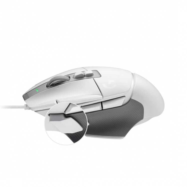 Logitech G502 X Gaming Mouse, White