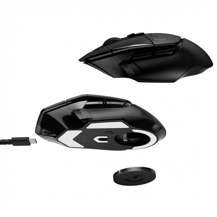 Logitech G502 X LIGHTSPEED langaton pelihiiri, musta/ydinhiiri