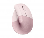 Logitech Lift Right Vertical Ergonomic Mouse, Rose/Dark Rose Logitech Lift Right Vertical Ergonomic Mouse, Rose/Dark Rose