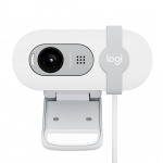Logitech Brio 100 Full HD Webcam, Off-white