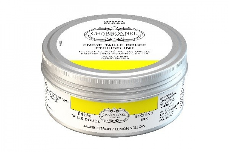 LB Charbonnel Intaglio Etching Ink 200Ml Lemon Yellow 169 LB Charbonnel Intaglio Etching Ink 200Ml Lemon Yellow 169