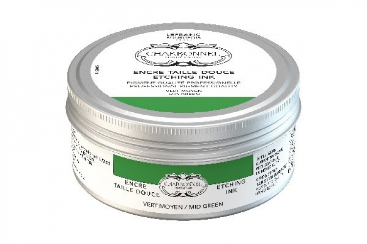 LB Charbonnel Intaglio Etching Ink 200Ml Medium Green 561
