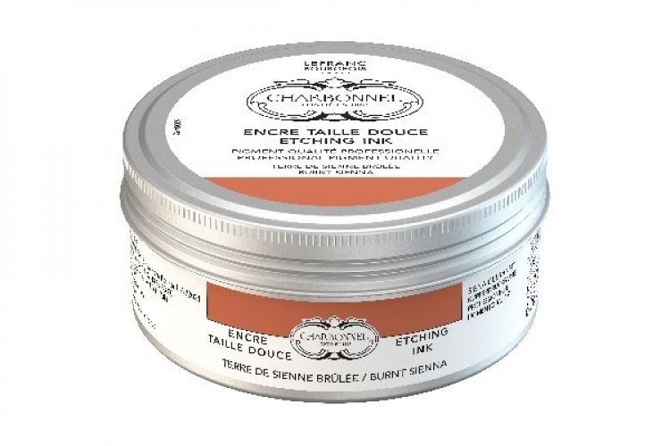 LB Charbonnel Intaglio Etching Ink 200Ml Burnt Sienna 481