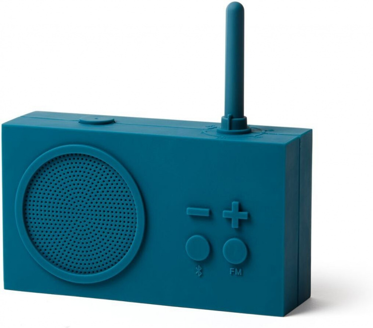 Lexon Tykho3 -FM-radio Bluetooth-yhteydellä, sininen