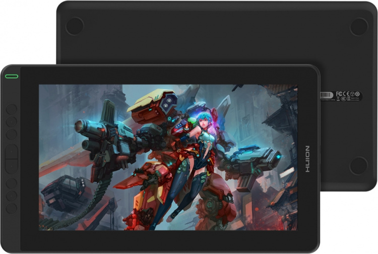 Huion Kamvas 13 FHD -piirtonäyttö, musta