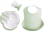 BabyBjörn Baby Dinner Set -ateriasetti, 5 osaa, vihreä BabyBjörn Baby Dinner Set -ateriasetti, 5 osaa, vihreä