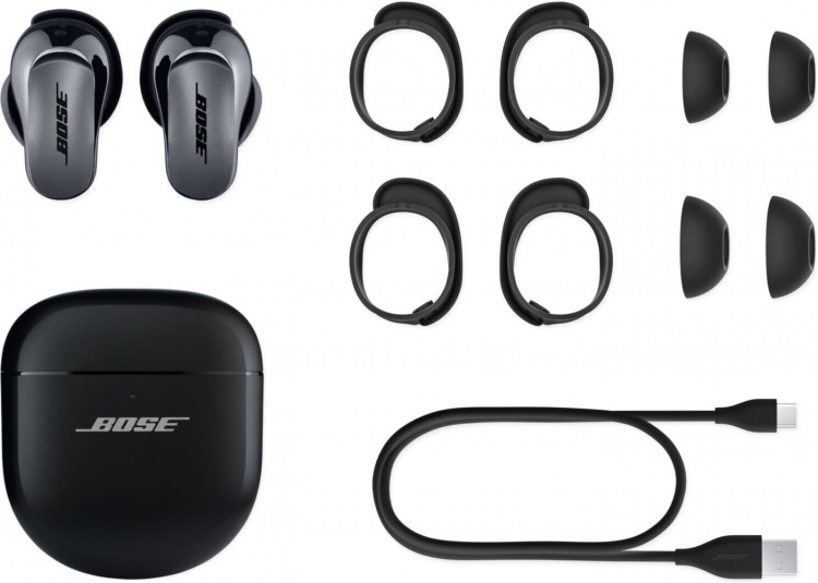 Bose QuietComfort Ultra Earbuds vastamelukuulokkeet, musta