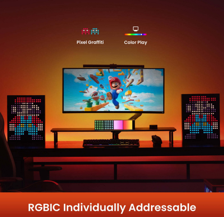 Xiaomi Yeelight Cube Smart Lamp -älyvalaisimen laajennuspaketti, Spot