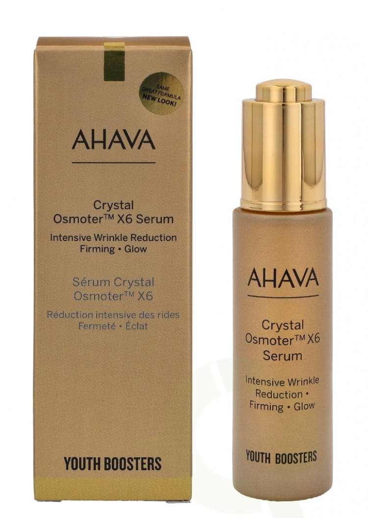 Ahava Dead Sea Crystal Osmoter Facial Serum 30 ml Intense Wrinkle, Reduction Firming, Glow