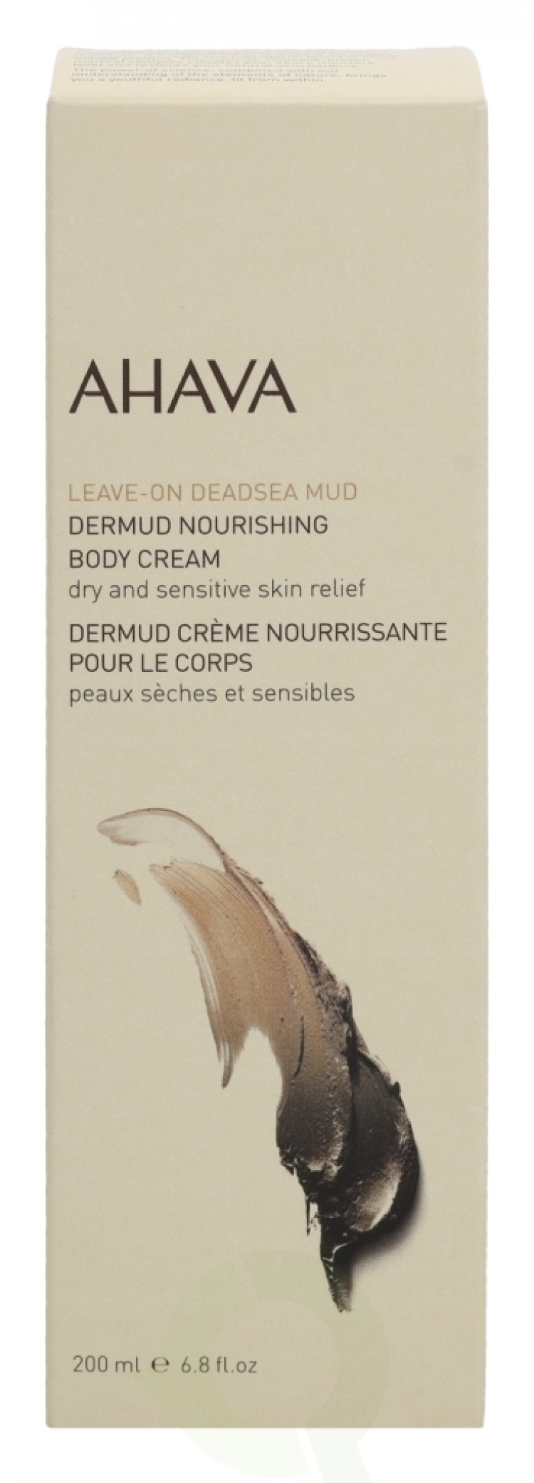 Ahava Deadsea Mud Dermud Nourishing Body Cream 200 ml Dry And Sensitive Skin Relief