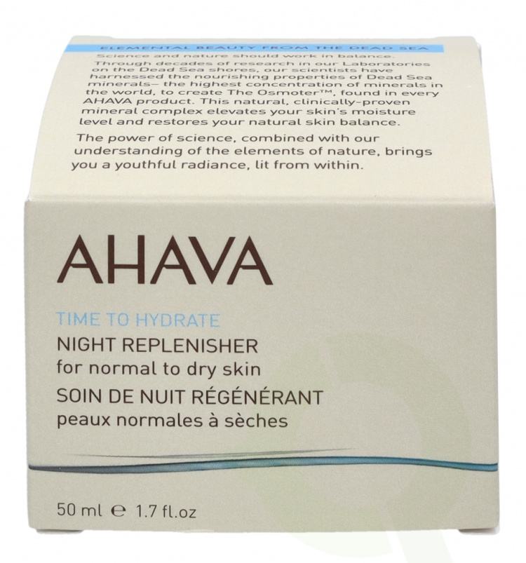 Ahava T.T.H. Night Replenisher 50 ml Normal/Dry Skin