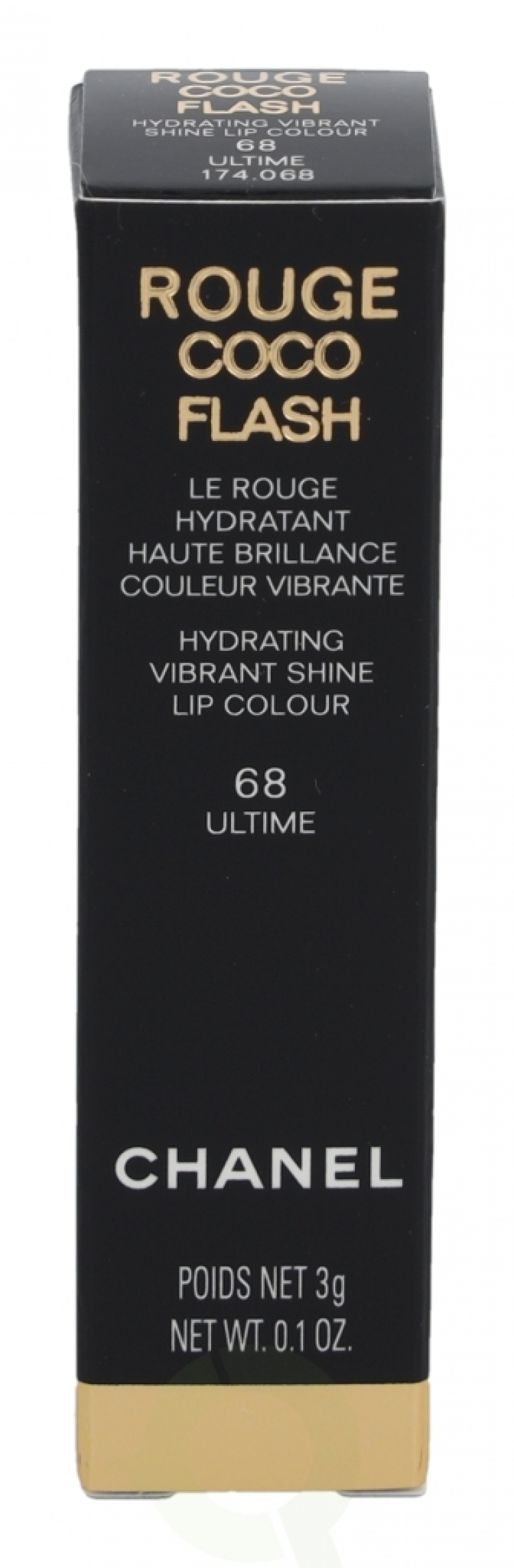 Chanel Rouge Coco Flash Hydrating Vibrant Shine Lip Colour 3 gr #68 Ultime