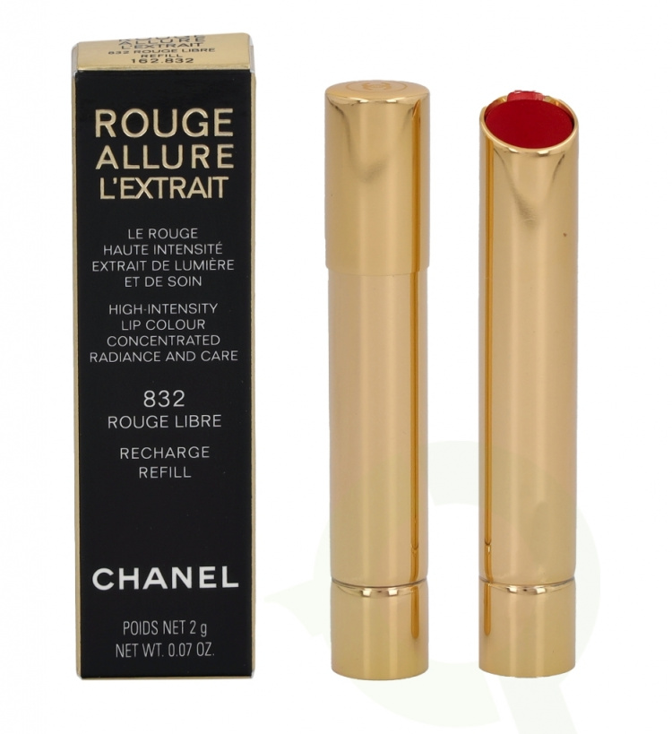 Chanel Rouge Allure L\'Extrait High In. Lip Colour - Recharge 2 gr #832 Rouge Libre