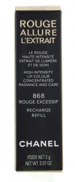 Chanel Rouge Allure L\'Extrait High In. Lip Colour - Recharge 2 gr #868 Rouge Excessif