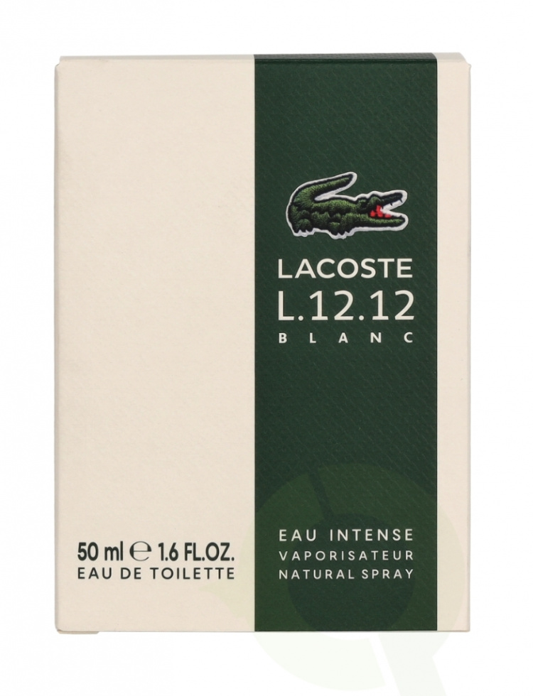 Lacoste L.12.12 Blanc Eau Intense Edt Spray 50 ml