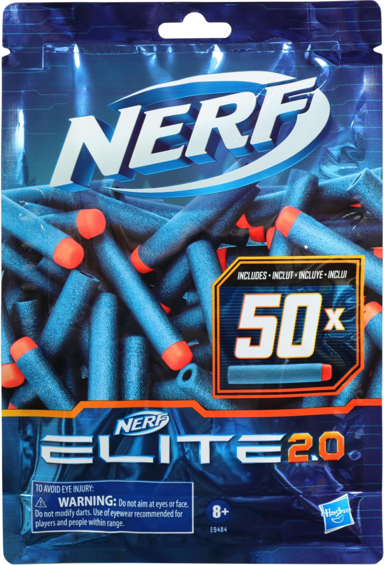 Nerf Elite 2.0 -täyttöammukset, 50 kpl