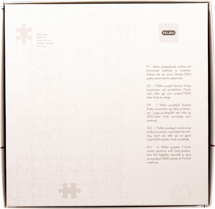 Peliko Kissat -palapeli, 1000 palaa