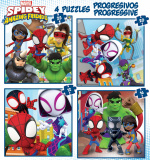 Educa Spidey&Amazing Friends -palapeli, 12-16-20-25 palaa