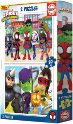 Educa Spidey & His Amazing Friends -palapeli, 2x20 palaa