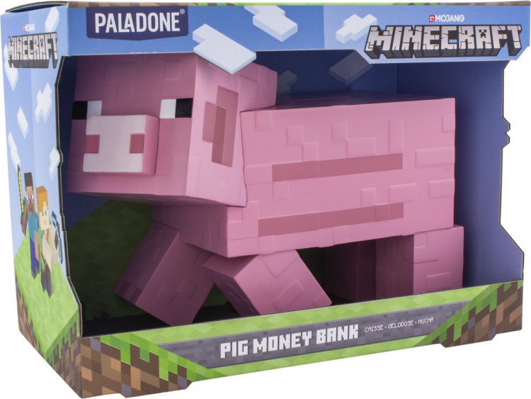 Paladone Minecraft Pig Money Bank -säästöpossu