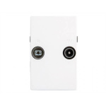 Triax Wall Outlet FM/TV TD 263E White Triax Wall Outlet FM/TV TD 263E White