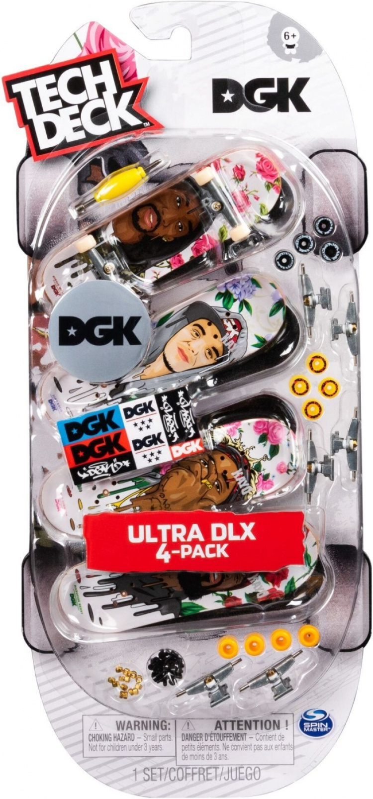 Tech Deck sormiskeitti, 4 kpl