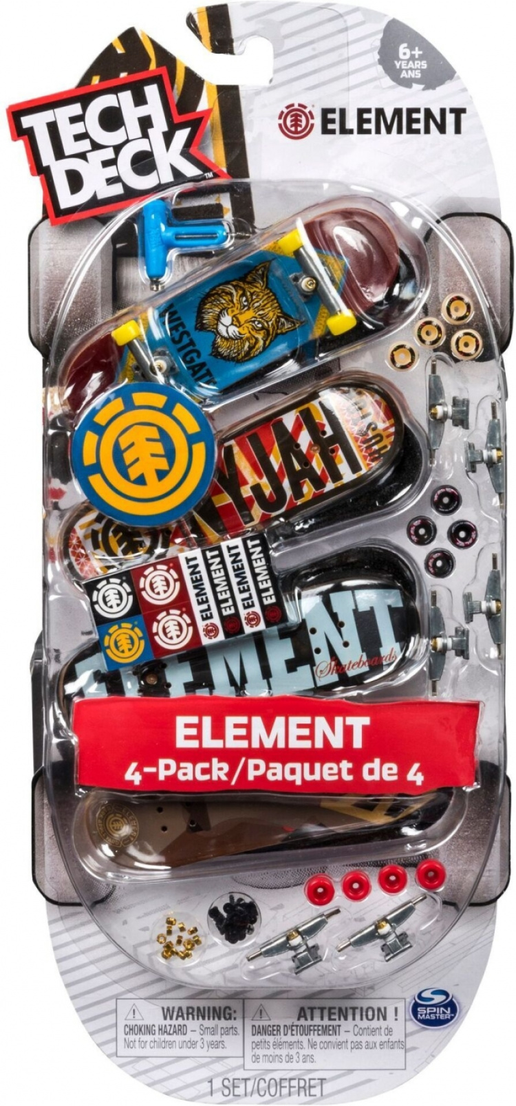 Tech Deck sormiskeitti, 4 kpl