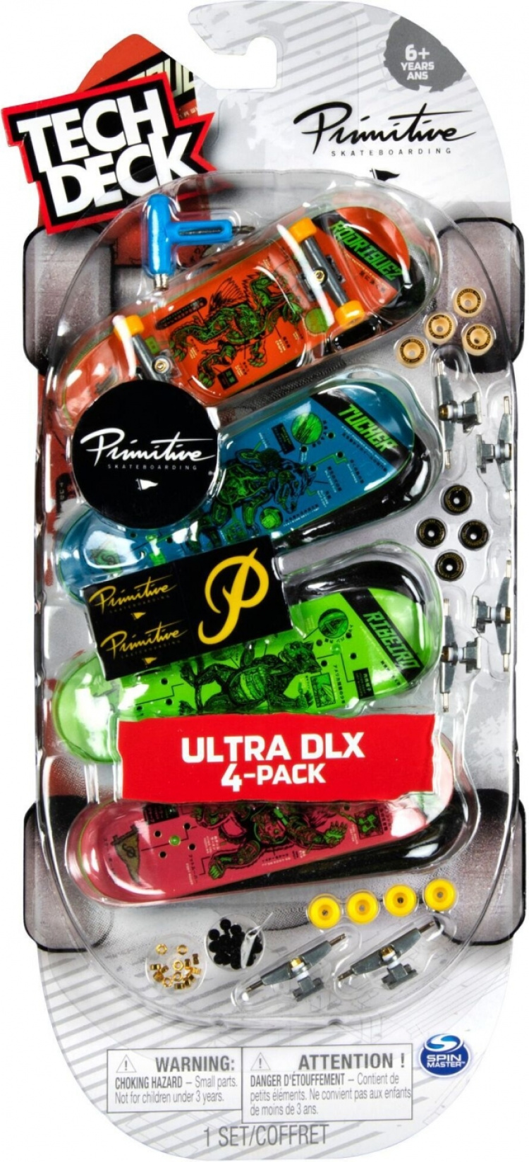 Tech Deck sormiskeitti, 4 kpl