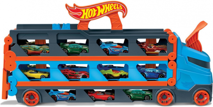 Hot Wheels City Speedway Hauler -rekka
