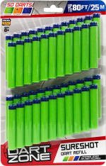 Dart Zone Darts 50 -vaahtomuoviammukset