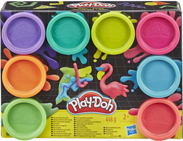 PLAY-DOH Neonvärit -muovailuvahapakkaus