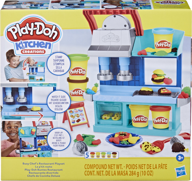 PLAY-DOH Busy Chefs Restaurant - ravintolaleikkisetti