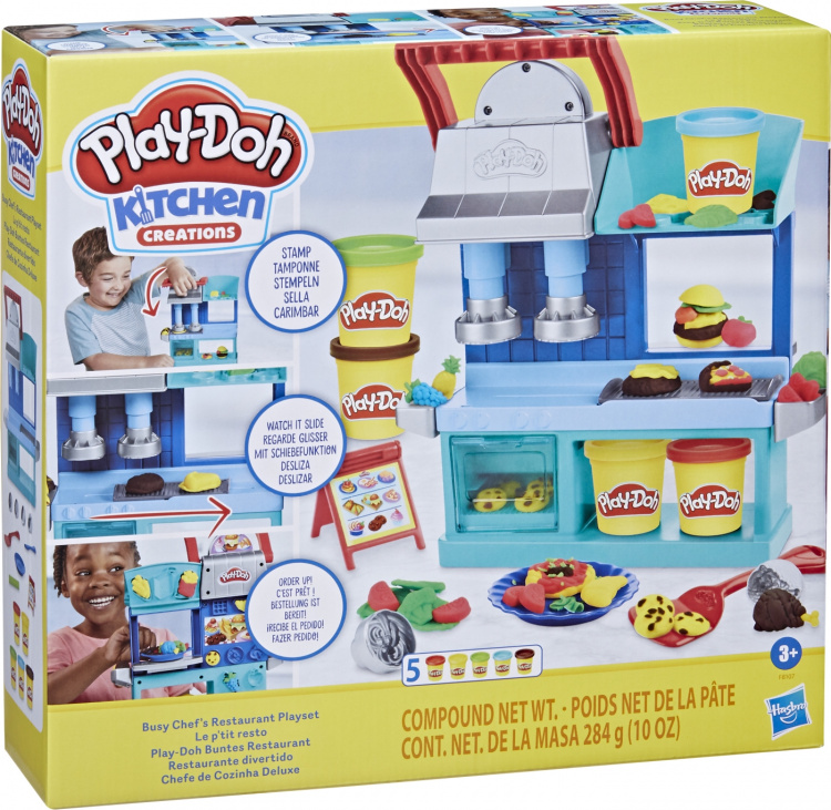 PLAY-DOH Busy Chefs Restaurant - ravintolaleikkisetti