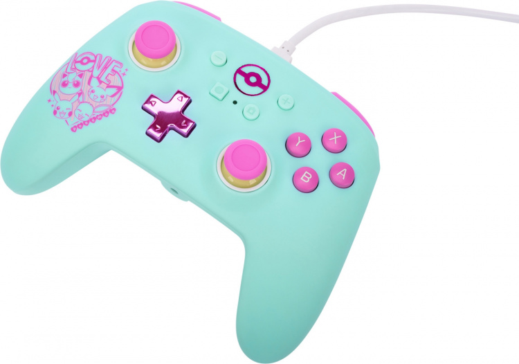 PowerA Enhanced Wired Controller -peliohjain, Pokémon: Sweet Friends, Switch PowerA Enhanced Wired Controller -peliohjain, Pokémon: Sweet Friends, Switch