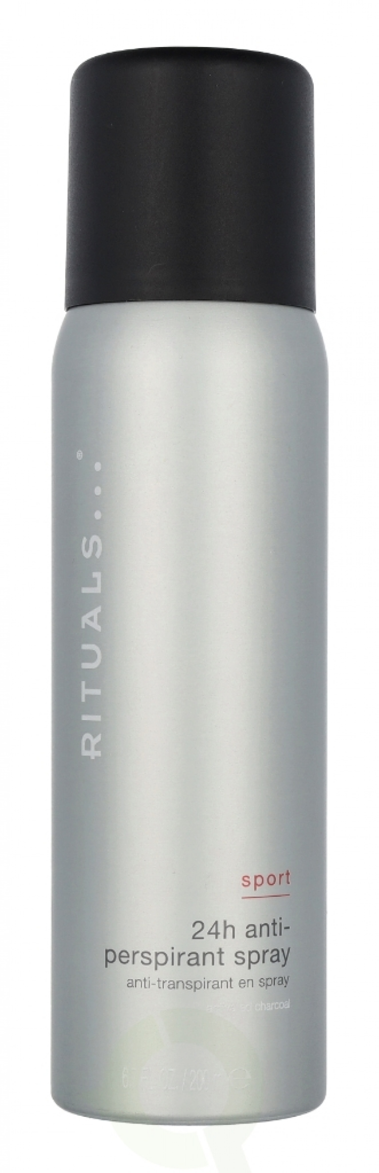 Rituals Sport 24H Anti-Perspirant Spray 200 ml Activated Charcoal