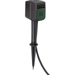 Brennenstuhl ®Connect WIFI älykäs ulkopistorasia 2-tie / älykäs ulkopistorasia IP44 maadoituspiikillä ja asennuslevyllä