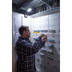 Brennenstuhl Kiinnitettävä LED-työvalo 1050 MA (akku-LED-työvalo 10W, 950lm, IP65, 12h paloaika, Suunniteltu Saksassa)