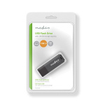 Nedis Muistitikku | 128 GB | USB Type-A | Lukunopeus: 80 MB/s | Kirjoitusnopeus: 10 MB/s