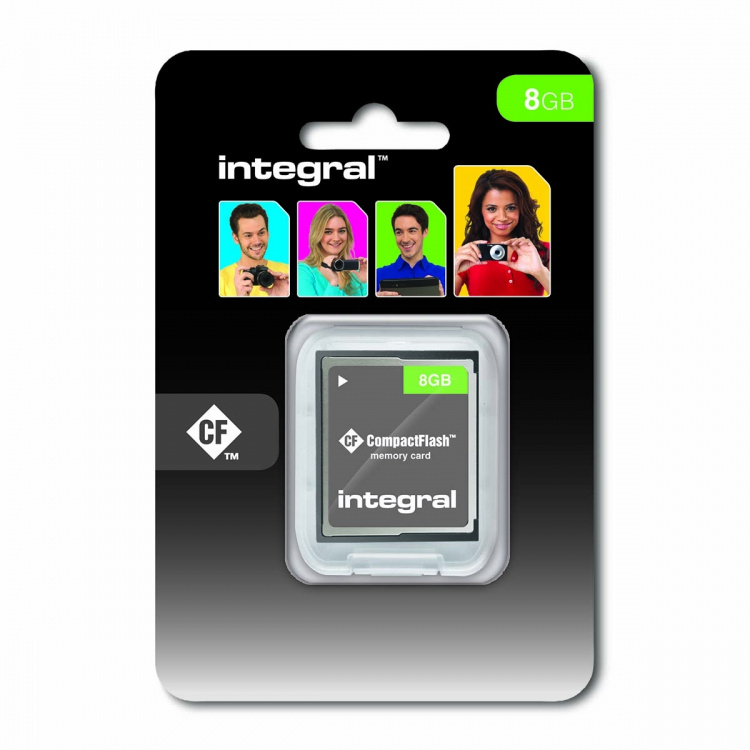 Integral CF (Compact Flash) Muistikortti 8 GB Integral CF (Compact Flash) Muistikortti 8 GB