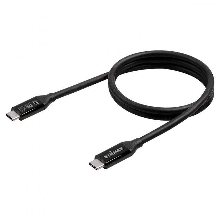 Edimax USB4/Thunderbolt3 Cable, 40G, 1meter, Type C to Type C Edimax USB4/Thunderbolt3 Cable, 40G, 1meter, Type C to Type C