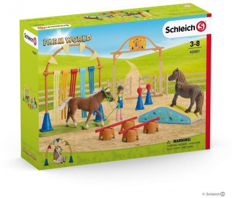Schleich Farm World 42481 - Poniagilityharjoitus