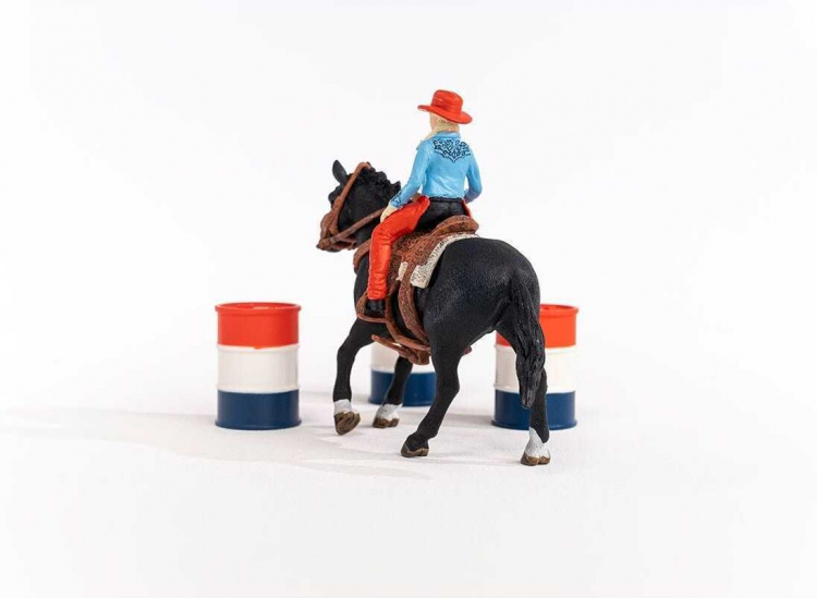 Schleich Farm World 42576 Lehmityttö ja tynnyrikisa