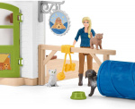 Schleich Farm World 42607 Lemmikkihotelli leikkisetti