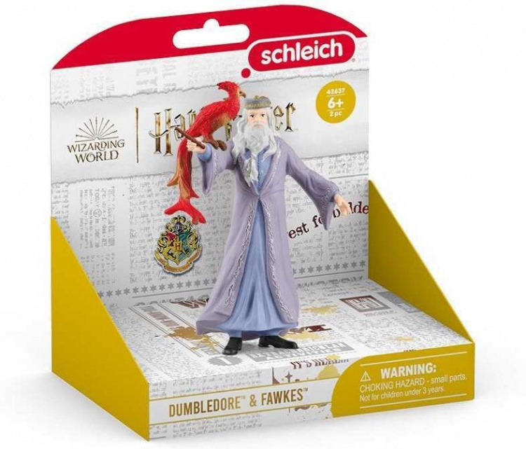 Schleich Harry Potter 42637 - Dumbledore & Fawkes