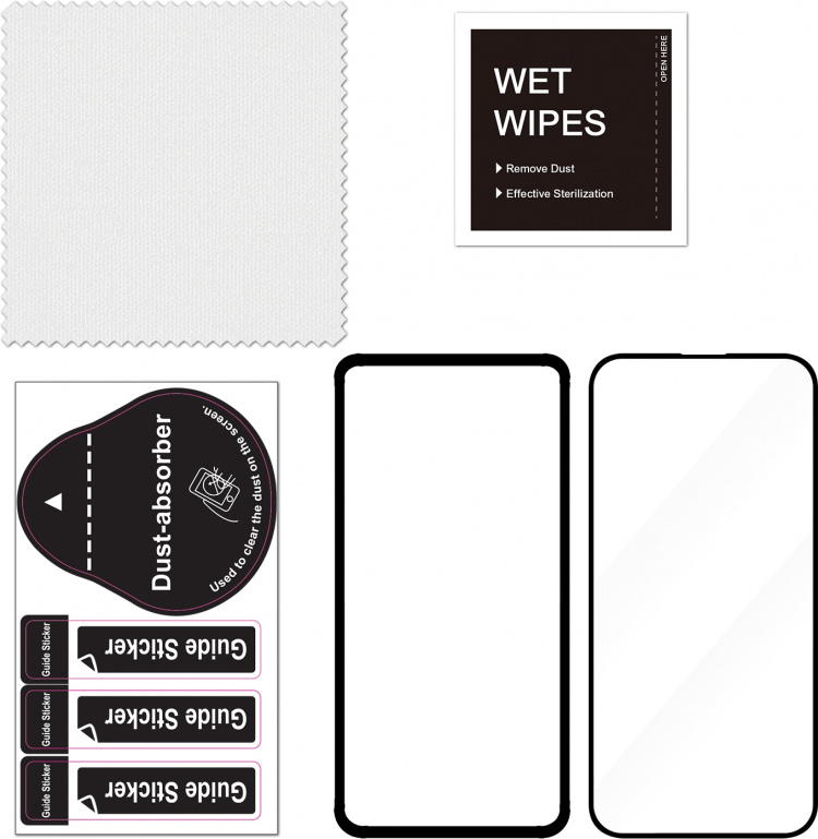 FoneKit Full Cover -panssarilasi, iPhone 15 Pro Max FoneKit Full Cover -panssarilasi, iPhone 15 Pro Max