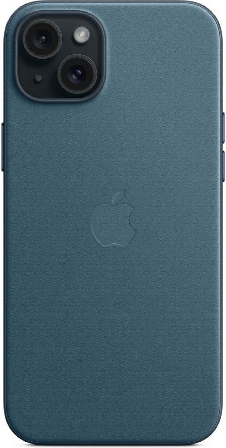 Apple iPhone 15 Plus FineWoven-kuori MagSafella, tyynenmerensininen Apple iPhone 15 Plus FineWoven-kuori MagSafella, tyynenmerensininen