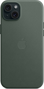 Apple iPhone 15 Plus FineWoven-kuori MagSafella, ikivihreä