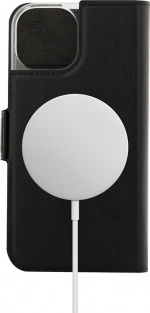 Wave BookCase -suojakotelo, MagSafe-yhteensopiva, iPhone 15, musta Wave BookCase -suojakotelo, MagSafe-yhteensopiva, iPhone 15, musta